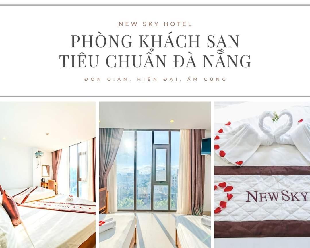 New Sky Hotel Da Nang Bagian luar foto