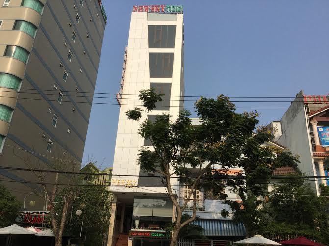 New Sky Hotel Da Nang Bagian luar foto